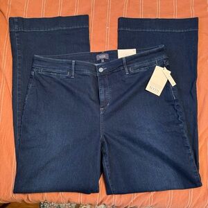 NYDJ Wide Leg Teresa Trouser Jeans NWT Size 18
